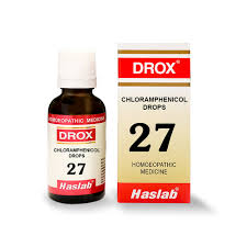 Haslab Drox-27 Chloramphenicol (for Viral Fever) (30 ml) Haslab Drox-27 Chloramphenicol (for Viral Fever) (30 ml)